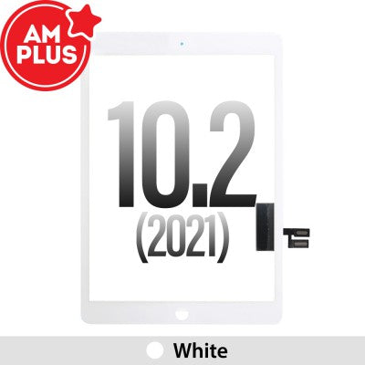 Red Touch Screen Digitizer with IC Connector for iPad 10.2 (2021)-White Red Touch Screen Digitizer with IC Connector for iPad 10.2 (2021)-White